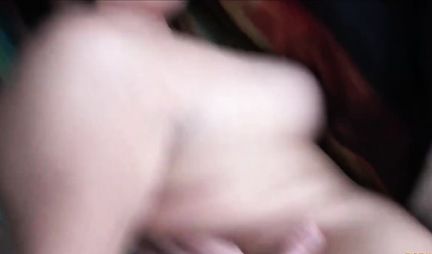 The brunette and her friend decided to shoot a homemade porn close-up