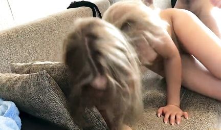 The drunk girl does not even know that tomorrow she will be the star of Russian homemade porn