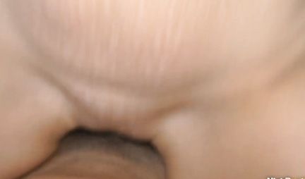 Russian girl spreads her legs for fisting and close-up home orgasm