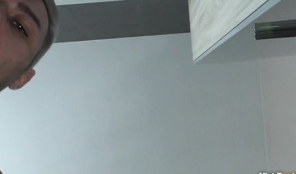 Russian girl spreads her legs for fisting and close-up home orgasm