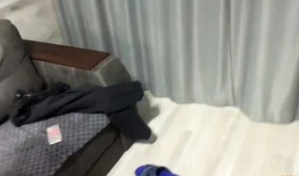 Drunk stepsister did not even realize that her brother decided to make homemade porn