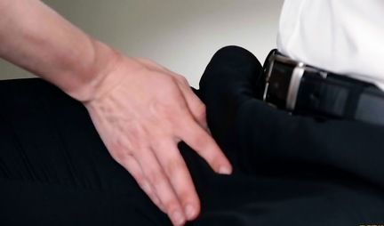 Redhead girl after blowjob and Cooney spreads her legs for a passionate vaginal