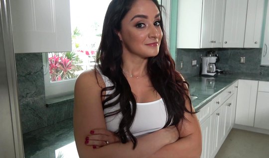 Mom with tight big tits rides her friends dick and gets p...