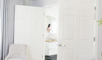 Two lesbians with big tits have sex and cum spanking each other