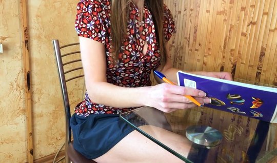 The guy decided to persuade his girlfriend to use his own...