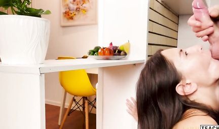 While the husband is busy watching a movie, his wife is cheating on him with her best friend