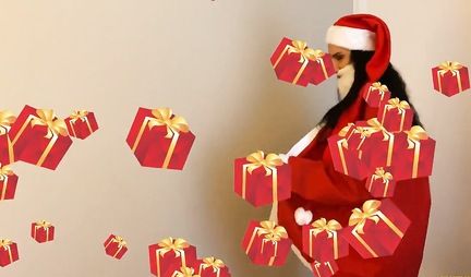 The brunette in the pose of cancer does not refuse home porn and substitutes a gap for sex