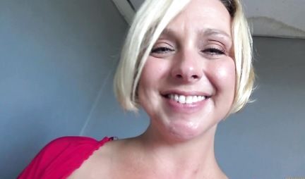 Nurse with big milkings does not refuse her lover to shoot close-up porn