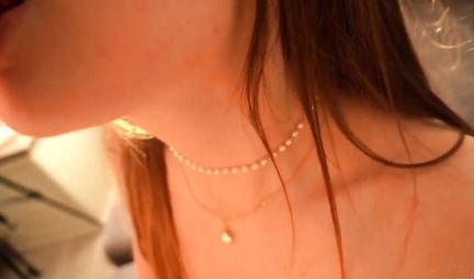 Russian young couple on the couch in the hall filming their sex in different poses