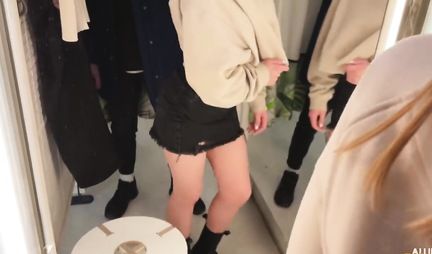 Russian young girl lifted her legs for sex in the first person