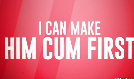 Tattooed redhead girl, along with a brunette, gave a guy a group fuck