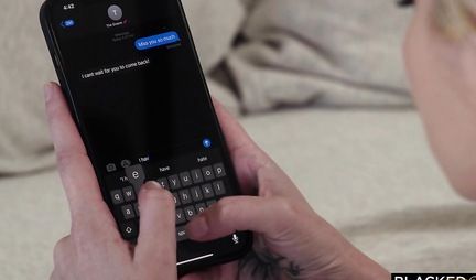 Mulatto and blonde is not against group fool with excited black