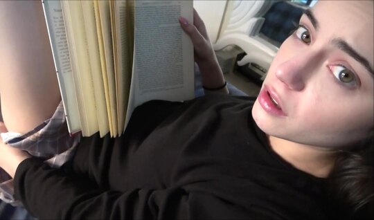 Kylie Queen licks guys hairy balls and caresses penis wit...