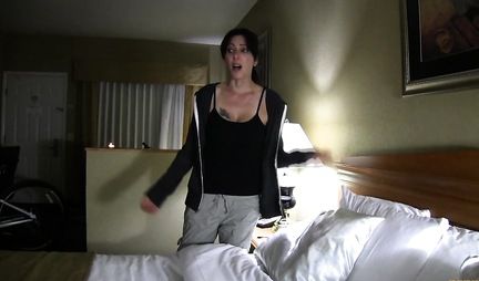 Lustful mother got to the strong penis of a young guy