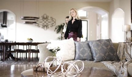 A lesbian pampers her friends pussy with hot pussy and even fisting