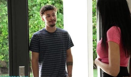 Mature mother is delighted with her stepsons big dick