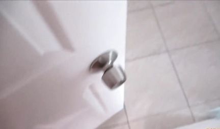 Mom with gorgeous tits licks the balls of her young stepson