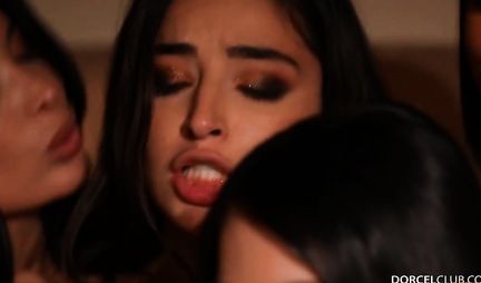 A rich man arranged a hot group sex with beauties