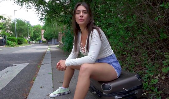 Pretty woman is ready to suck a pickup artists big dick r...