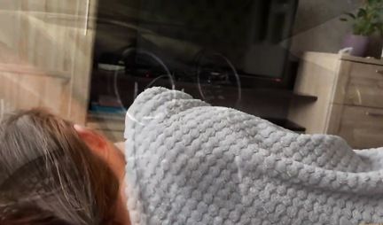 Russian young and thin girl in the first person gets an orgasm during sex with a pick-up artist