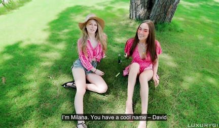 In nature, a Russian chick only needs a big male dick