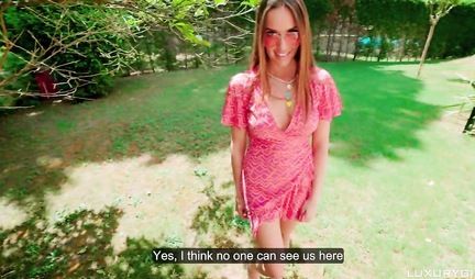 In nature, a Russian chick only needs a big male dick