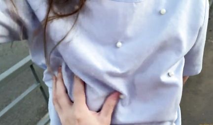 The girl not only works on the track, but also gets fucked here in the ass