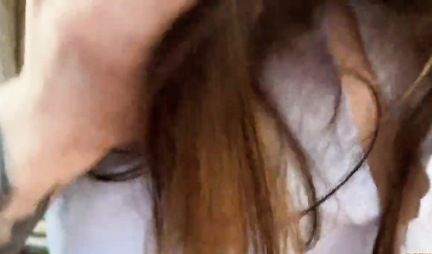 The girl not only works on the track, but also gets fucked here in the ass