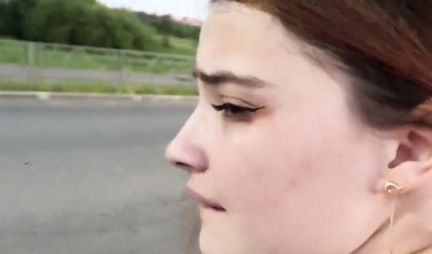 The girl not only works on the track, but also gets fucked here in the ass