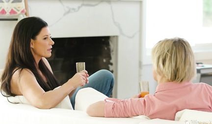 Drunk mothers staged lesbian sex with young heifers