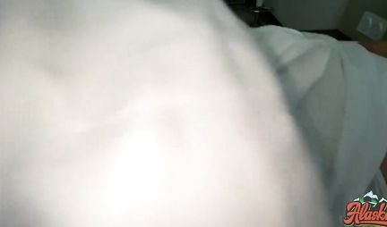 Sleeping sister got hot dick in tight pussy