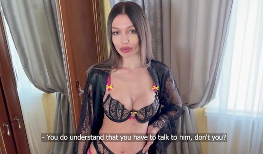 A man with a strong dick fucked a Russian mistress in the...