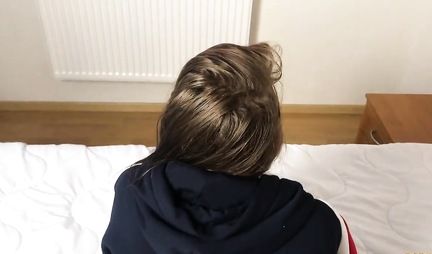 Vigorous anal sex with a Russian beauty instead of jogging