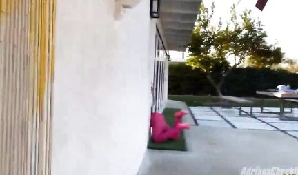 Mom accidentally stuck and got a strong dick in anal