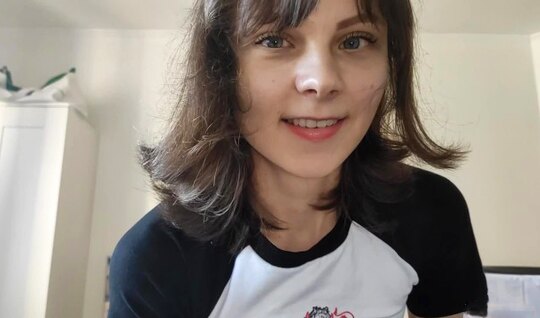 Young sister tried her cousin's hard cock