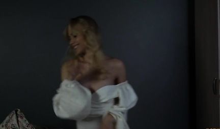 Russian drunk girlfriend wanted a hard cock before bed