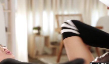 Asian tight pussy takes black macho big cock