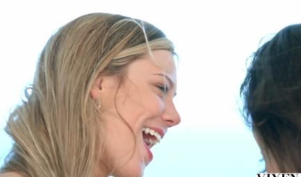 Rich guy arranges group sex with beauties