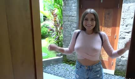 Russian chick came to drink tea, but got into hot sex