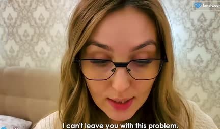 Stepmother was going to a party, but got into home sex