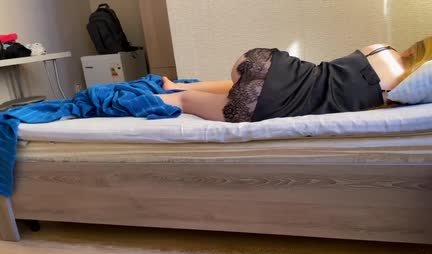 Mom framed a wet pussy for a member of a young stepson