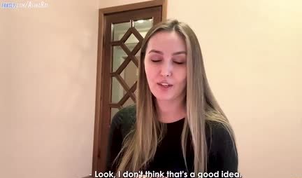 A guy in a shaved cap fucks his stepmother close up