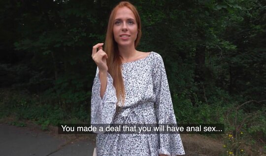 Pikaper puts redhead cutie doggystyle and anally fucks on...