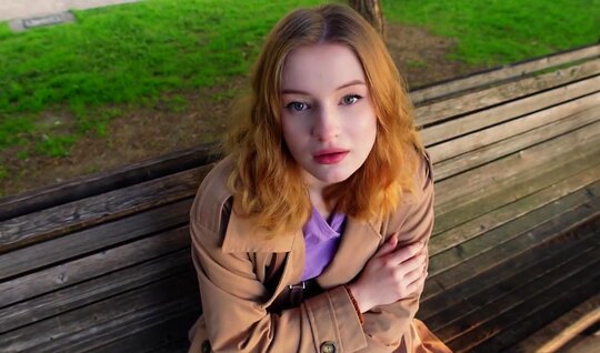 Russian chick sucks pickup balls and gets doggy style