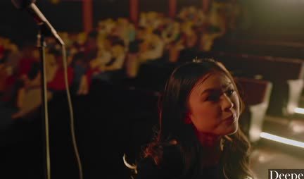 The black man brought two Asian women to a bright orgasm with a big dick