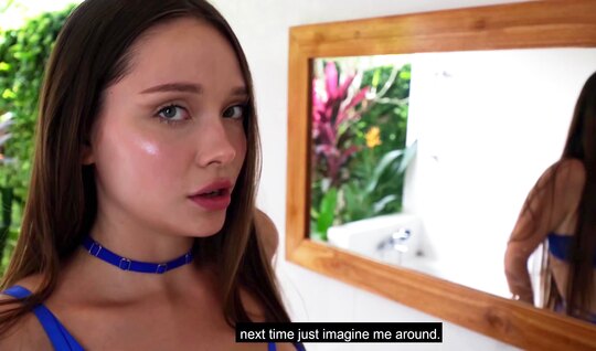 Chick had fun with a rubber cock and masturbated pussy