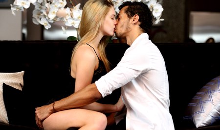 The little man with the big cock sweetly and gently fuck ...