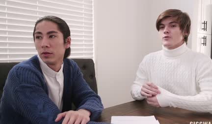 The guys exchanged girls and enjoyed group sex