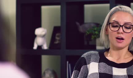 Experienced lesbian showed young friends how to caress pussy