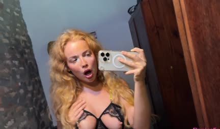 Russian bitch with appetite sucks and licks a big dick